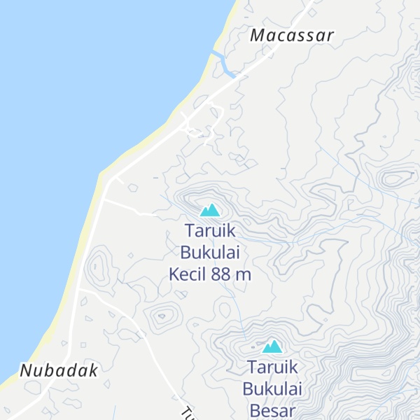 Map of Taruik Bukulai Kecil