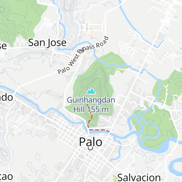 Map of Guinhangdan Hill