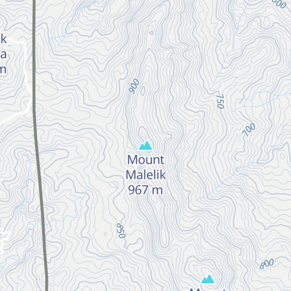 Map of Mount Malelik