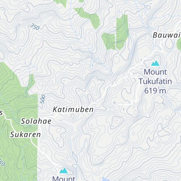 Map of Mount Katimuben