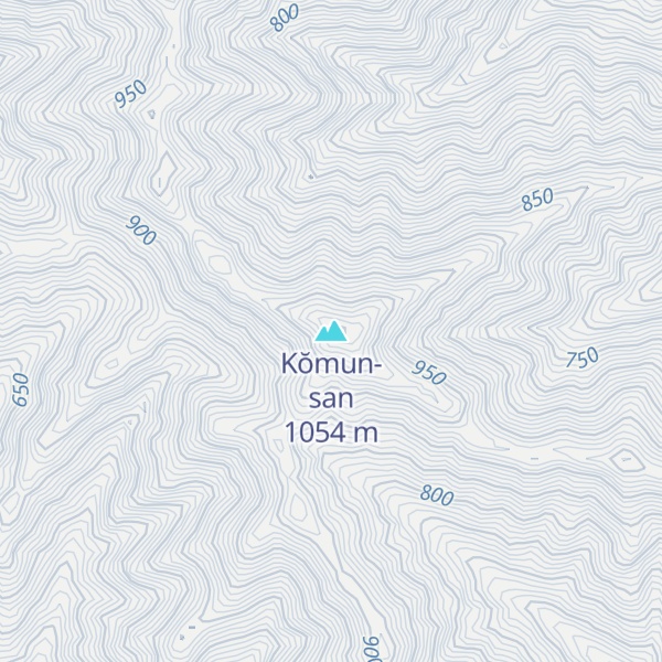 Map of Kŏmun-san