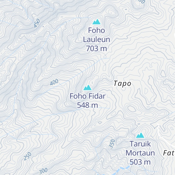 Map of Foho Fidar