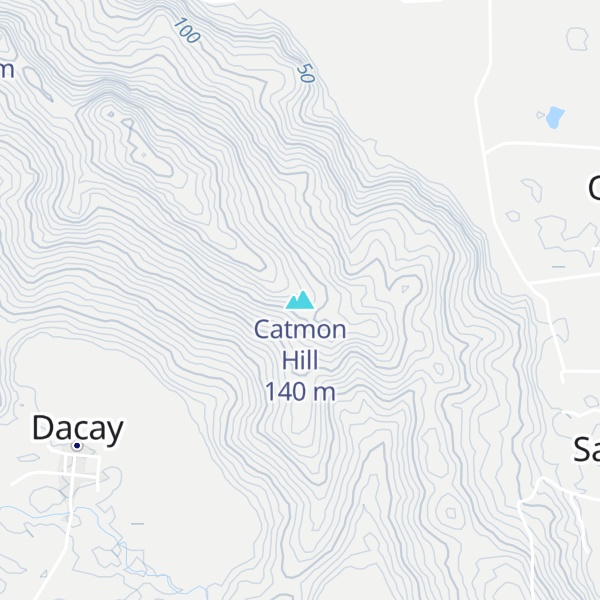 Map of Catmon Hill