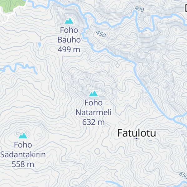 Map of Foho Natarmeli