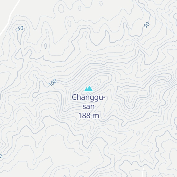 Map of Changgu-san