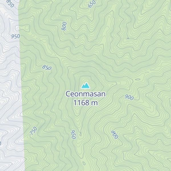 Map of Ceonmasan