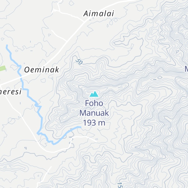 Map of Foho Manuak