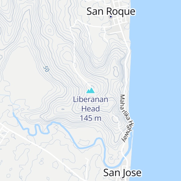Map of Liberanan Head