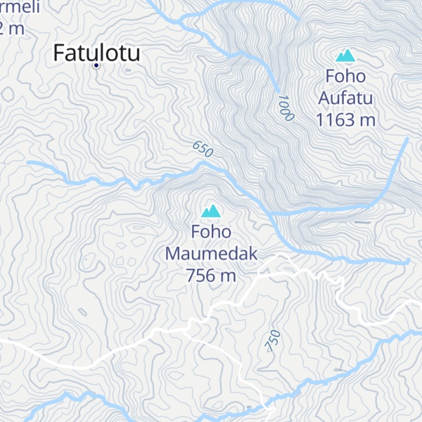 Map of Foho Maumedak