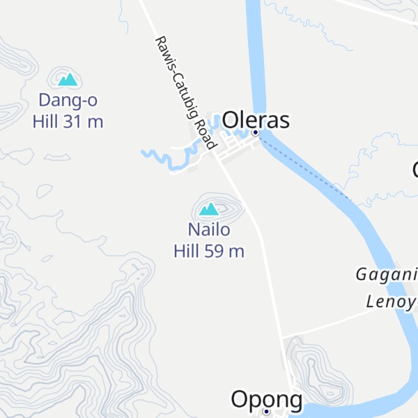 Map of Nailo Hill