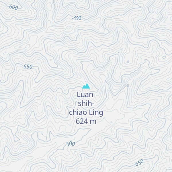 Map of Luan-shih-chiao Ling