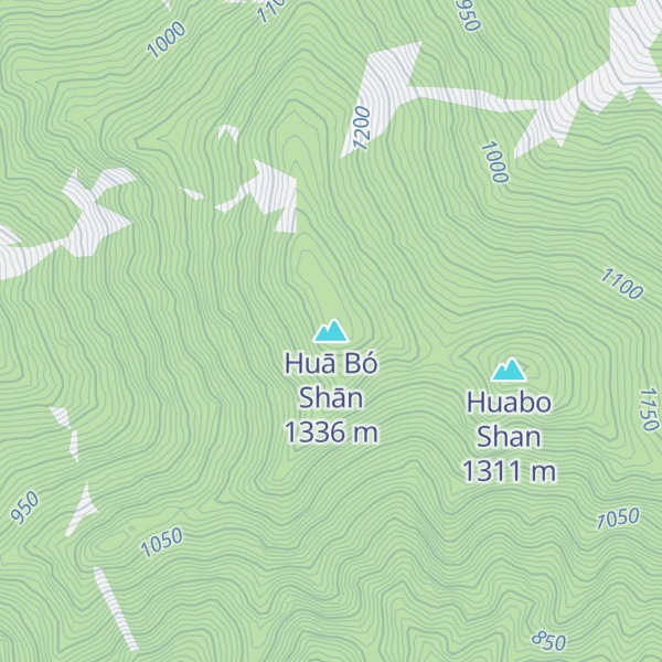 Map of Huā Bó Shān