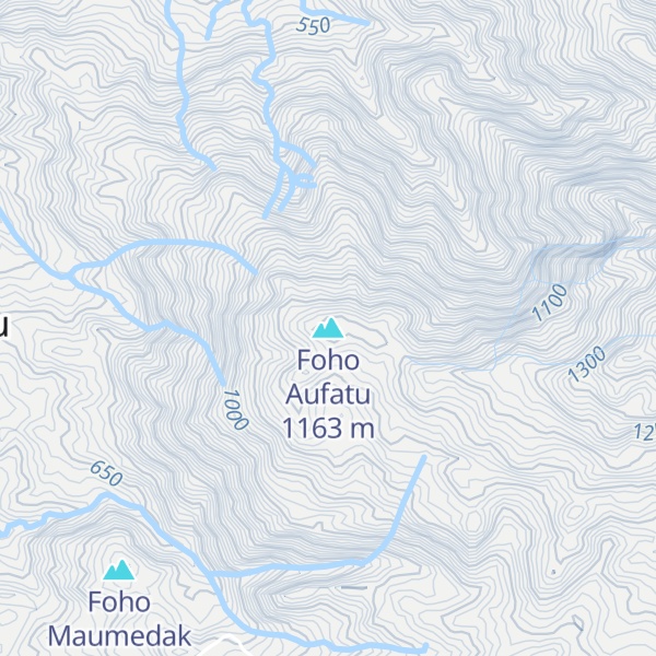 Map of Foho Aufatu