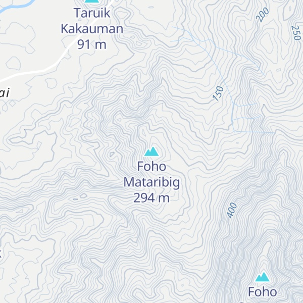Map of Foho Mataribig