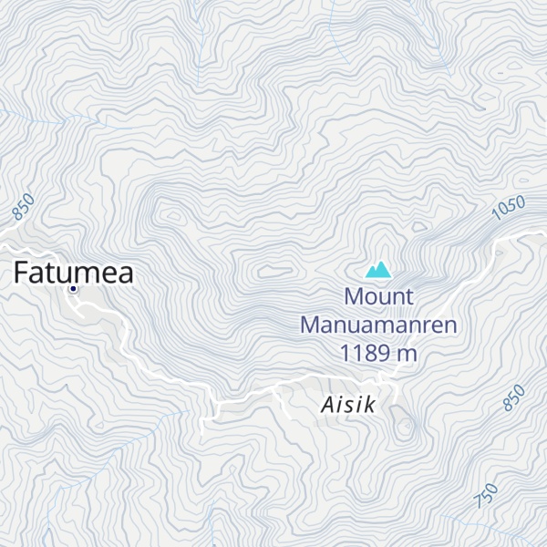 Map of Mount Builano