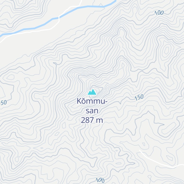 Map of Kŏmmu-san