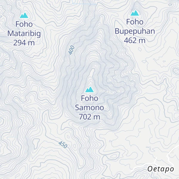Map of Foho Samono