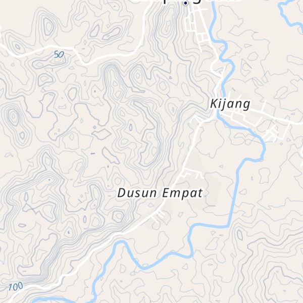 Map of Toka Kayubesi