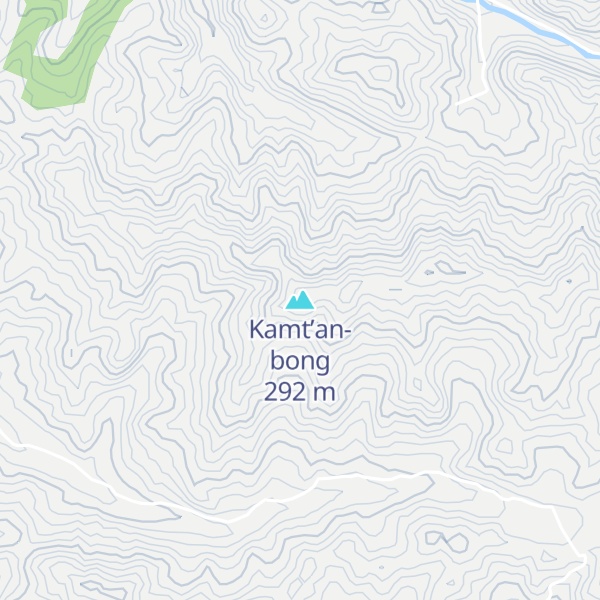 Map of Kamt’an-bong