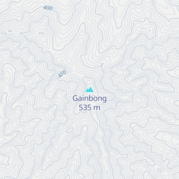 Map of Gainbong