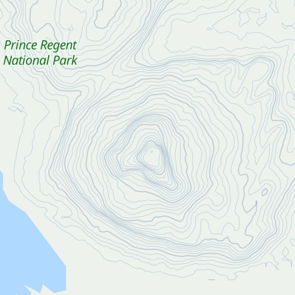 Map of Mount Waterloo