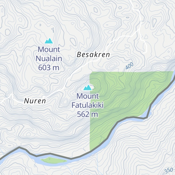 Map of Mount Fatulakiki