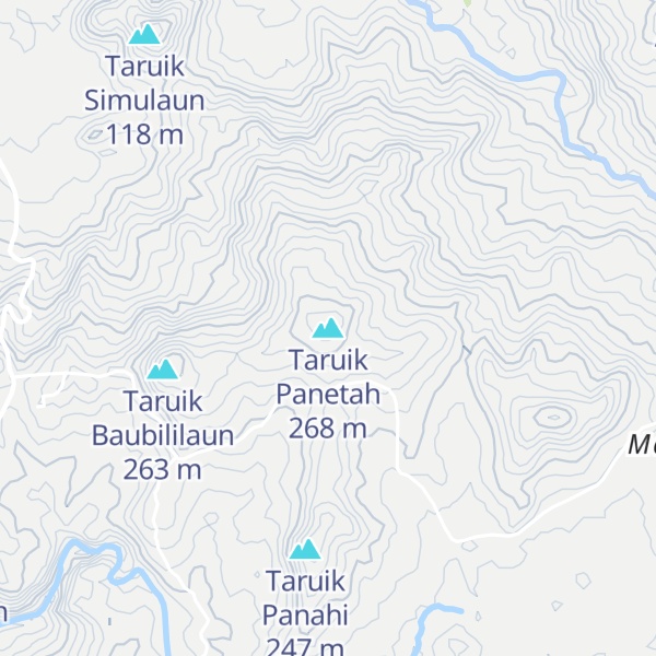 Map of Taruik Panetah