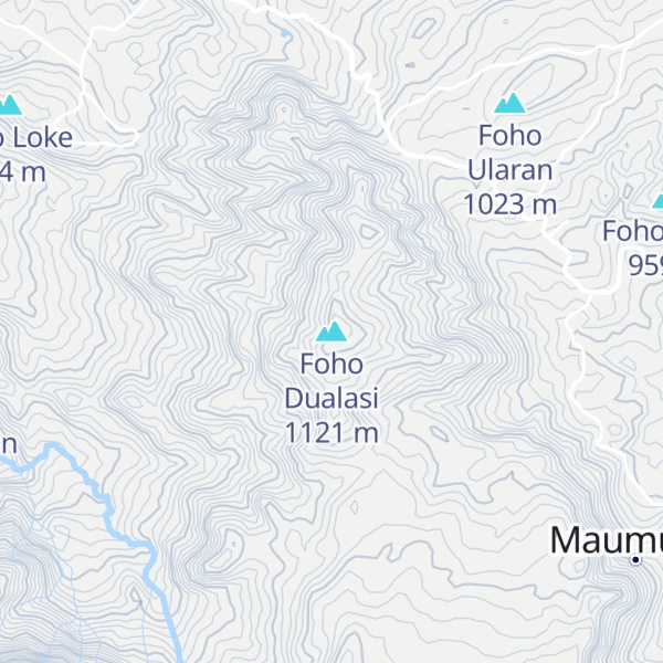 Map of Foho Dualasi