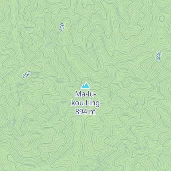Map of Ma-lu-kou Ling