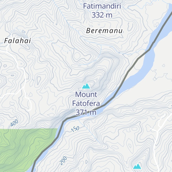 Map of Mount Fatofera