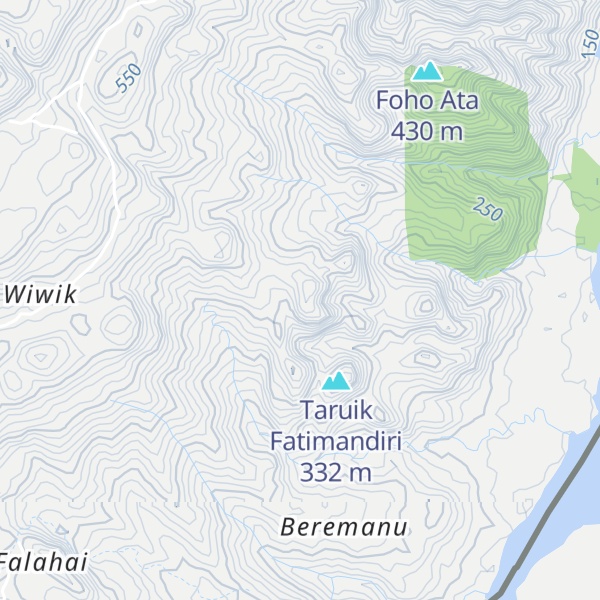 Map of Taruik Sese