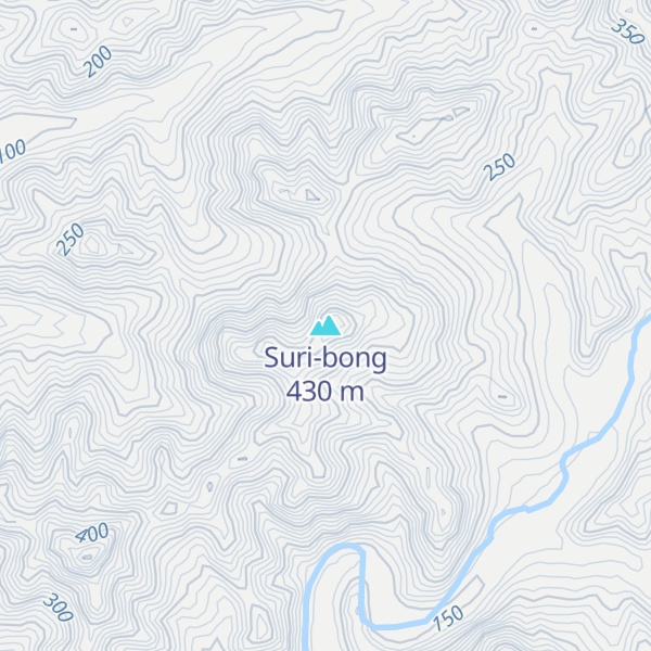 Map of Suri-bong