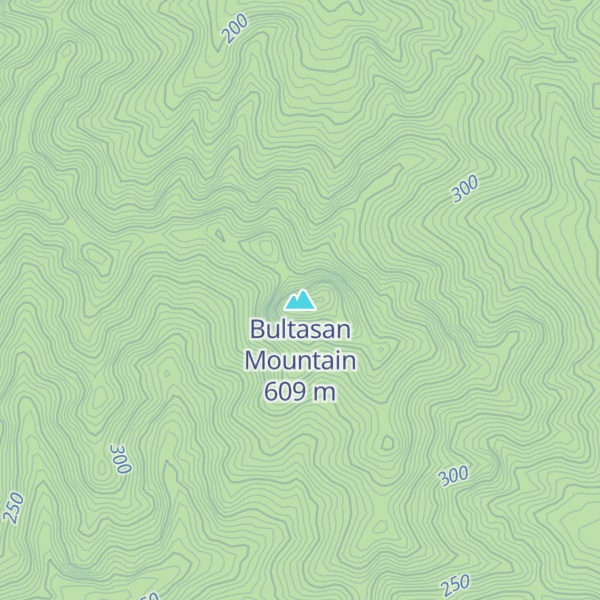 Map of Bultasan Mountain