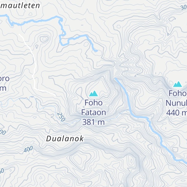 Map of Foho Fataon
