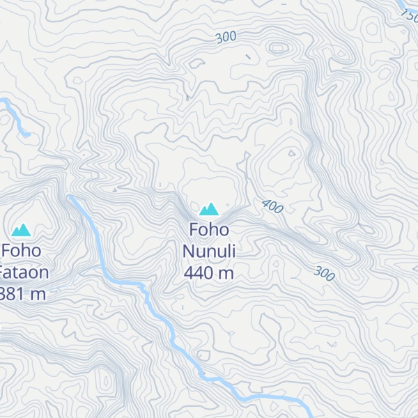 Map of Foho Nunuli