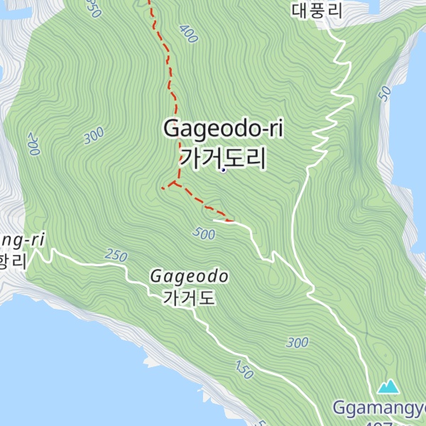 Map of Doksilsan Mountain