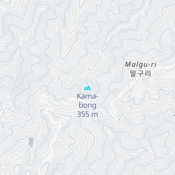 Map of Kama-bong