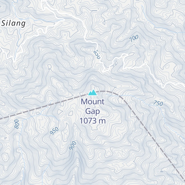 Map of Mount Gap