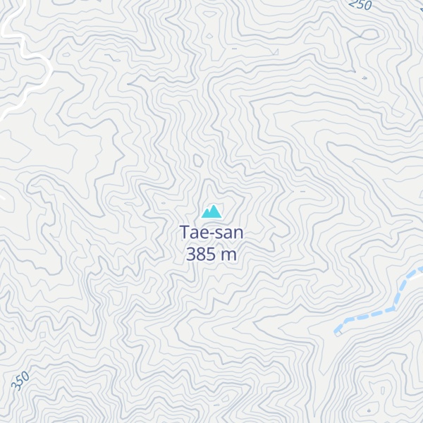 Map of Tae-san