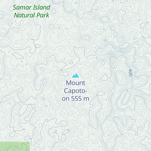 Map of Mount Capoto-on