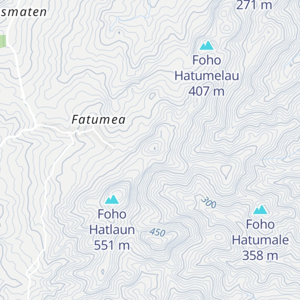 Map of Foho Manupulete