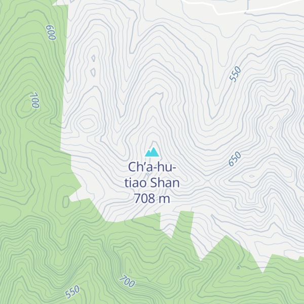 Map of Ch’a-hu-tiao Shan