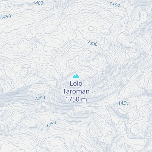Map of Lolo Taroman