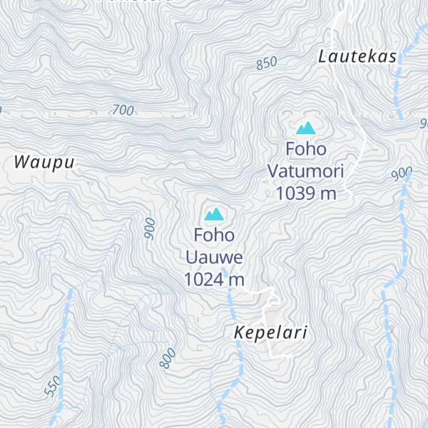 Map of Foho Uauwe