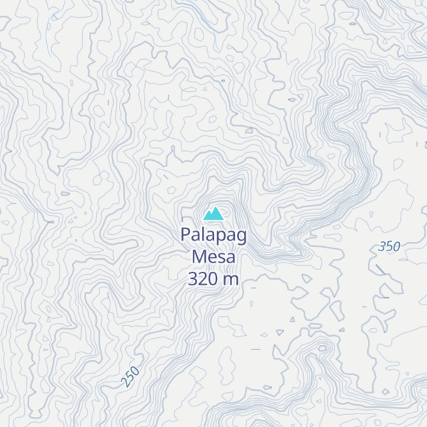 Map of Palapag Mesa