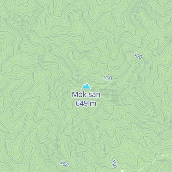 Map of Mŏk-san