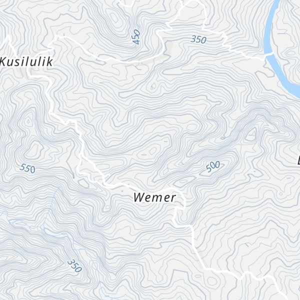Map of Mount Watewarak