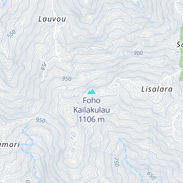 Map of Foho Kailakulau