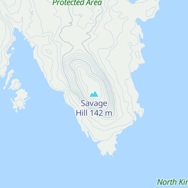 Map of Savage Hill
