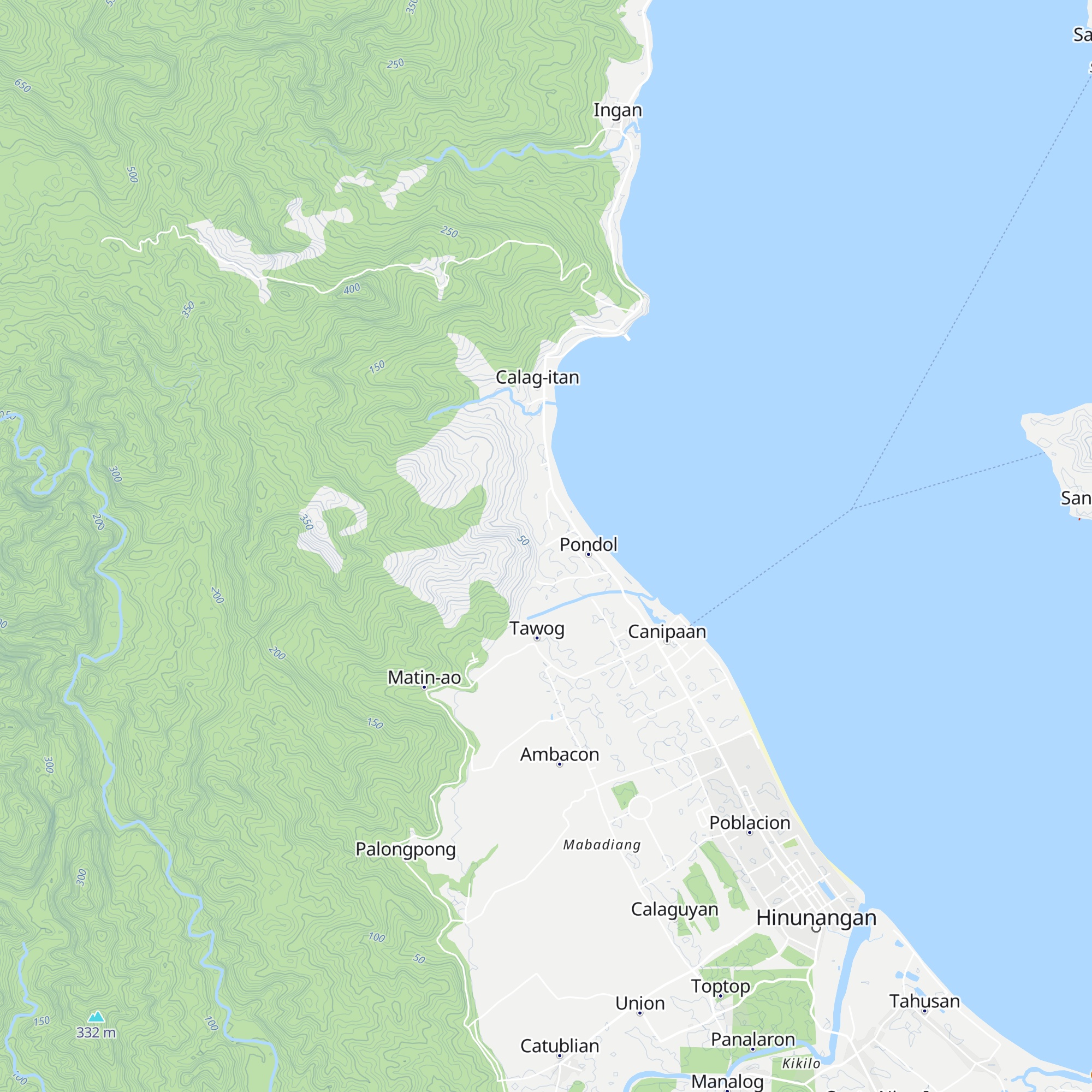 Acenas map